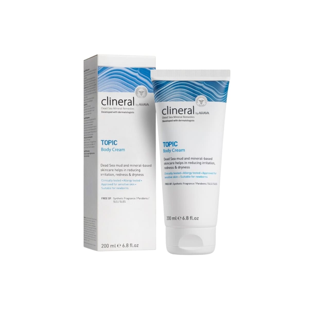 AHAVA CLINERAL TOPIC kūno kremas, 200 ml