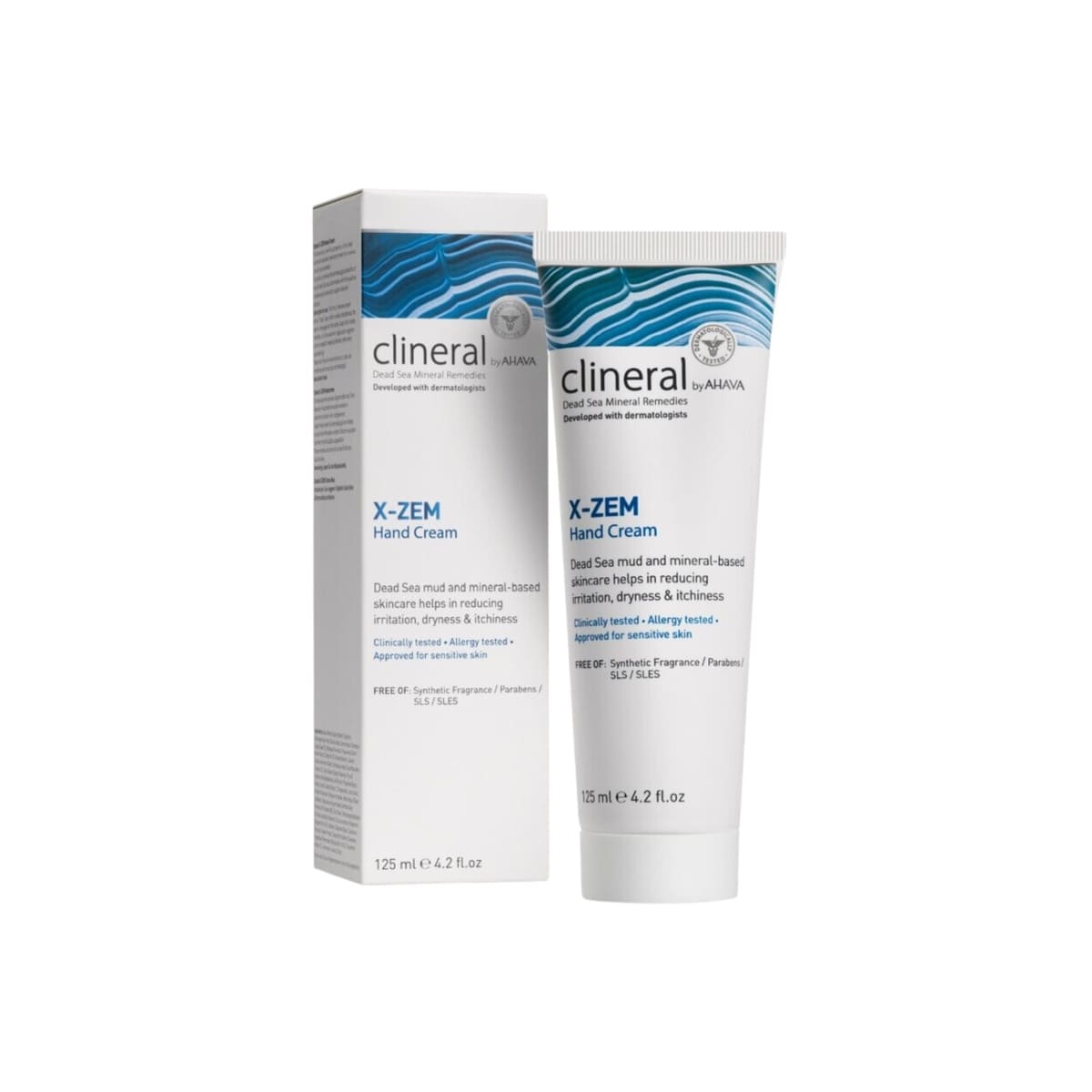 AHAVA CLINERAL X-ZEM rankų kremas, 125 ml