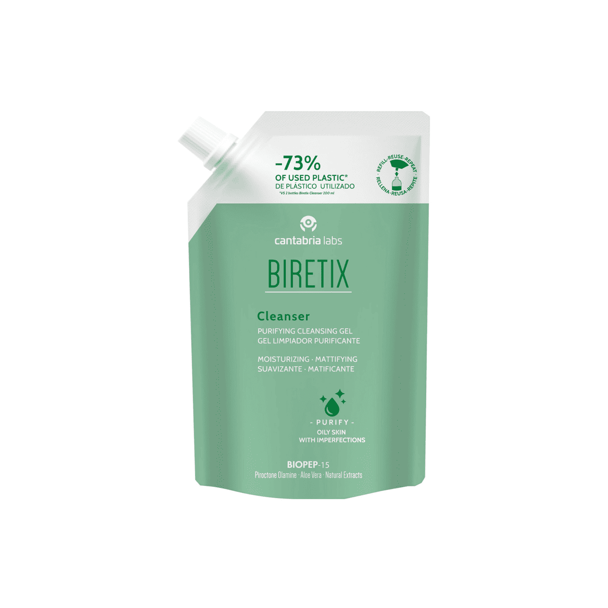 BIRETIX prausiklio papildymas, 400 ml
