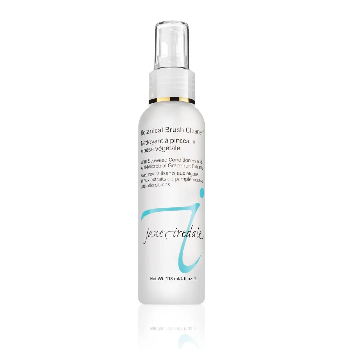 JANE IREDALE ,makiažo šepetėlių dezinfektorius ir valiklis Botanical, 118ml