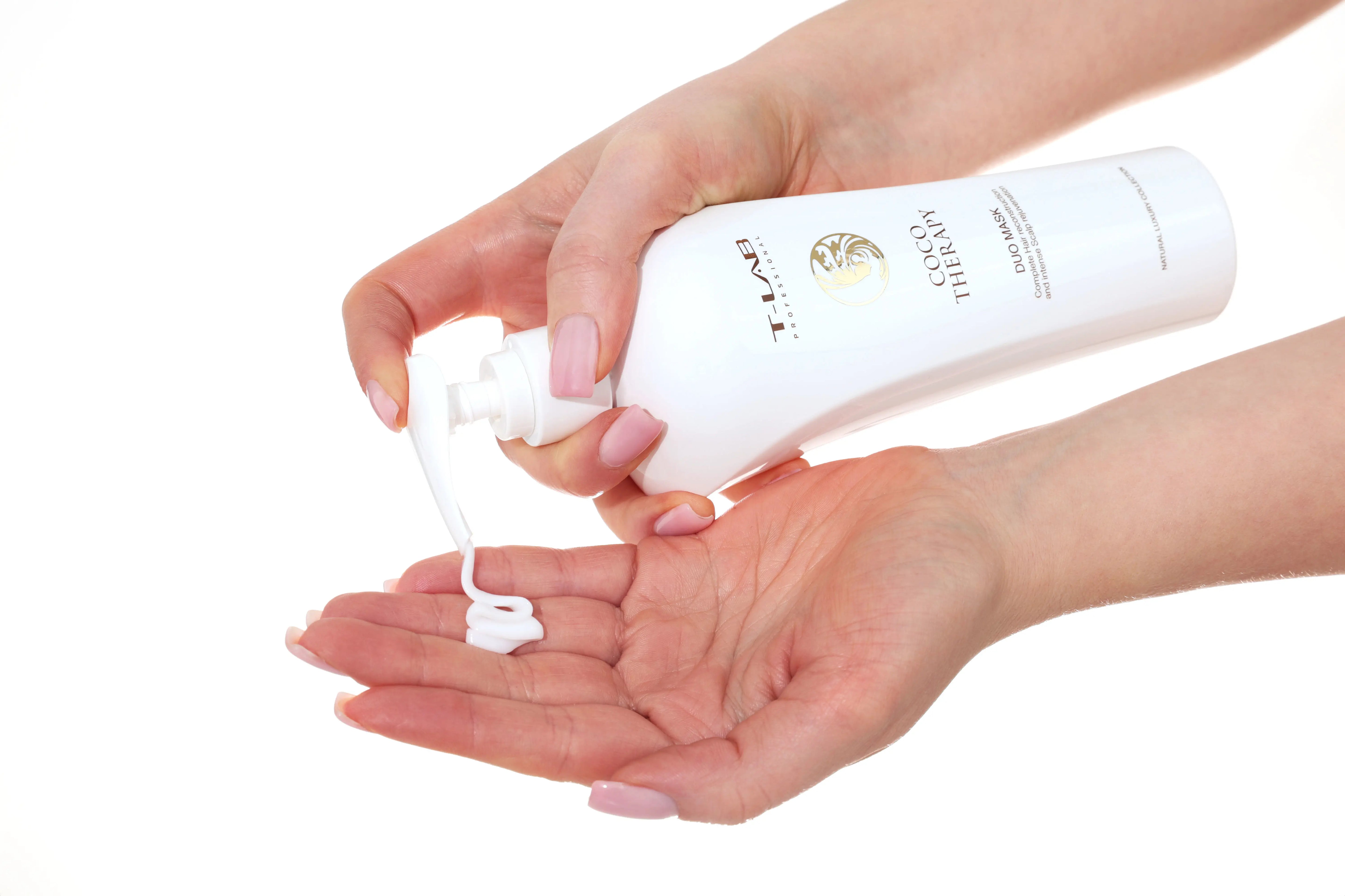 T-LAB Professional Coco Therapy Duo Mask Sausų ir pažeistų plaukų kaukė