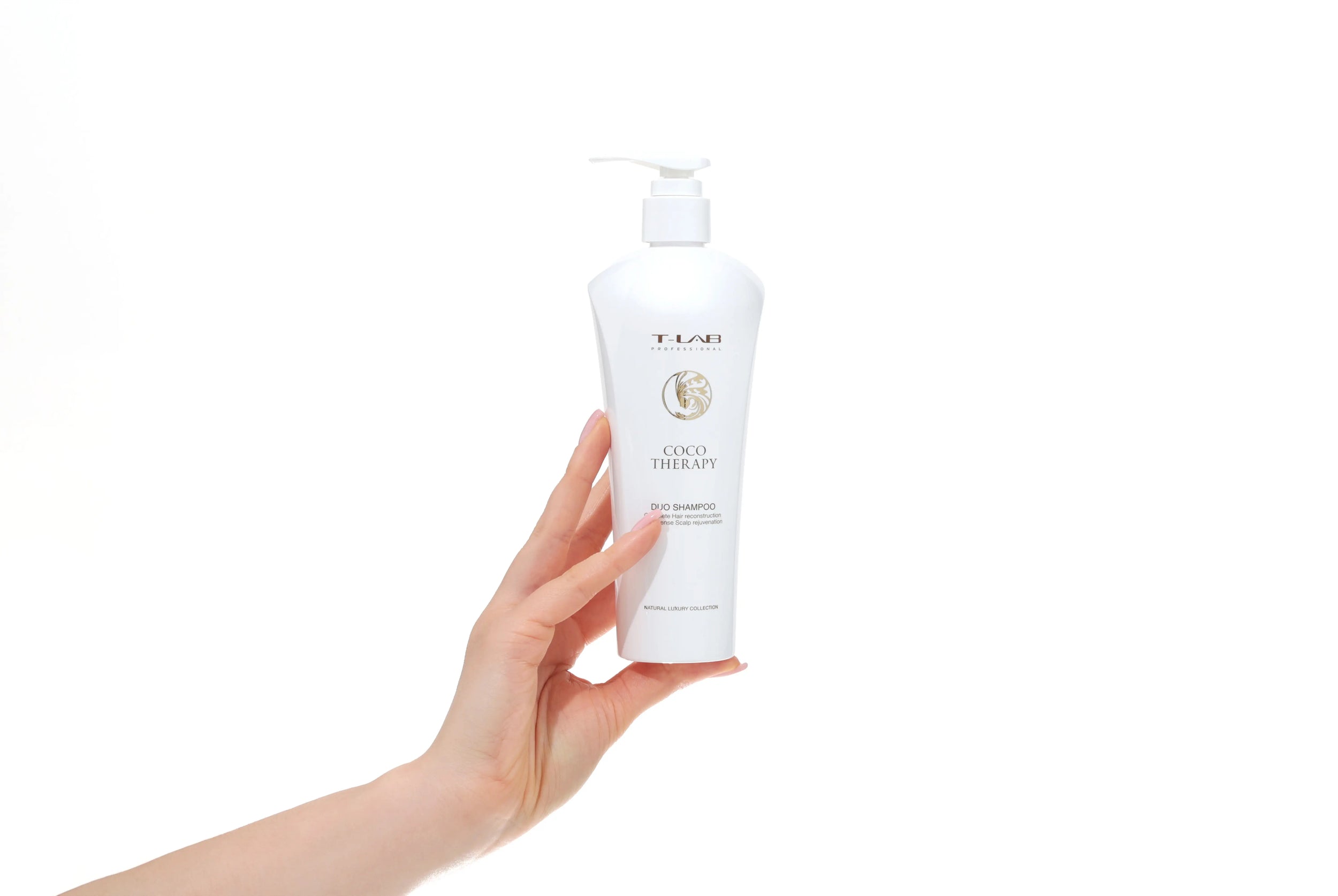 T-LAB Professional Coco Therapy Duo Shampoo Sausų ir pažeistų plaukų šampūnas