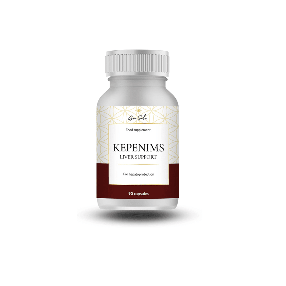 GRASOLE, Kepenims, virškinimo sistemai, 90 kapsulių