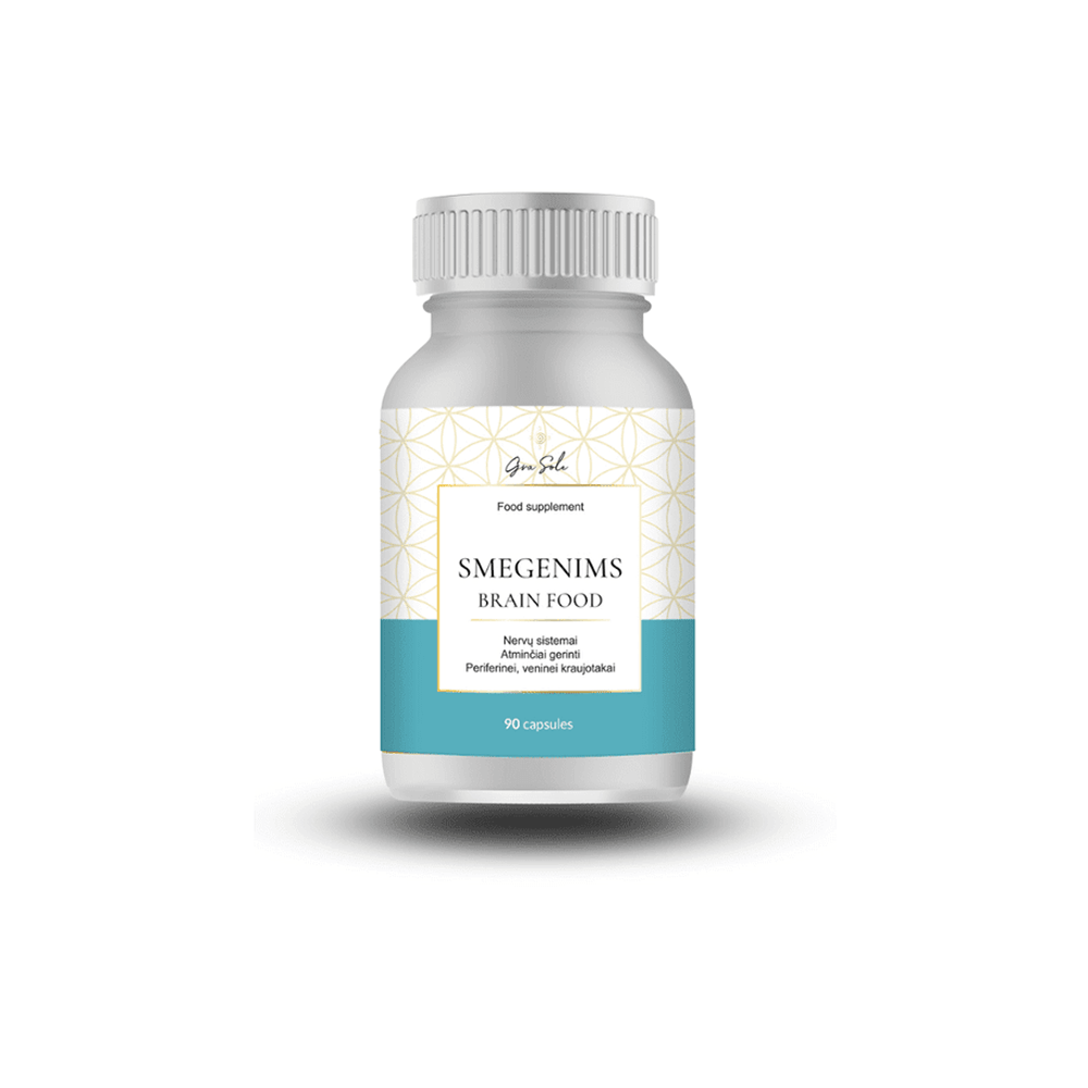 GRASOLE, Smegenims, nervų sistemai, 90 Kapsulės