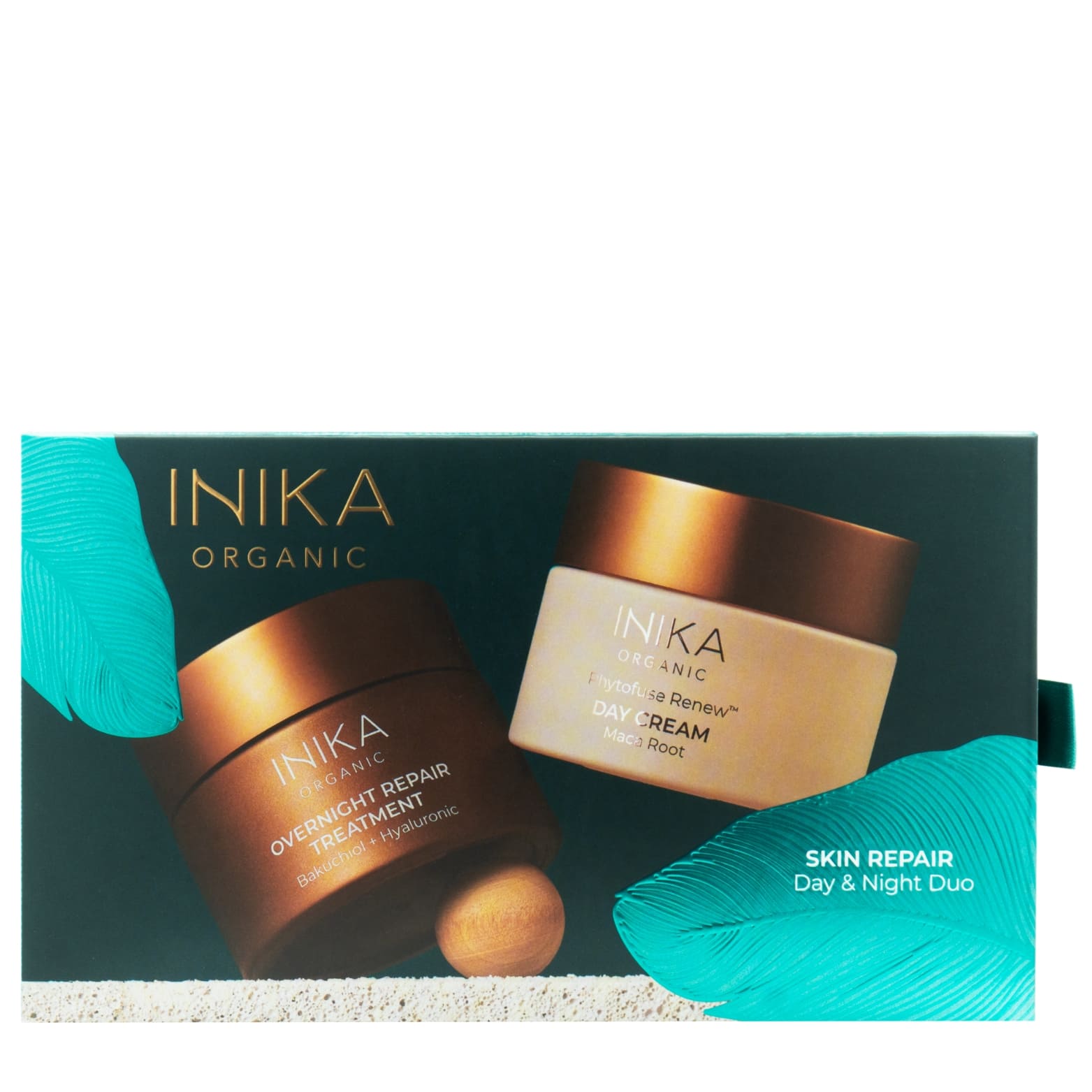 INIKA ORGANIC, skin repair day & night duo dovanų rinkinys
