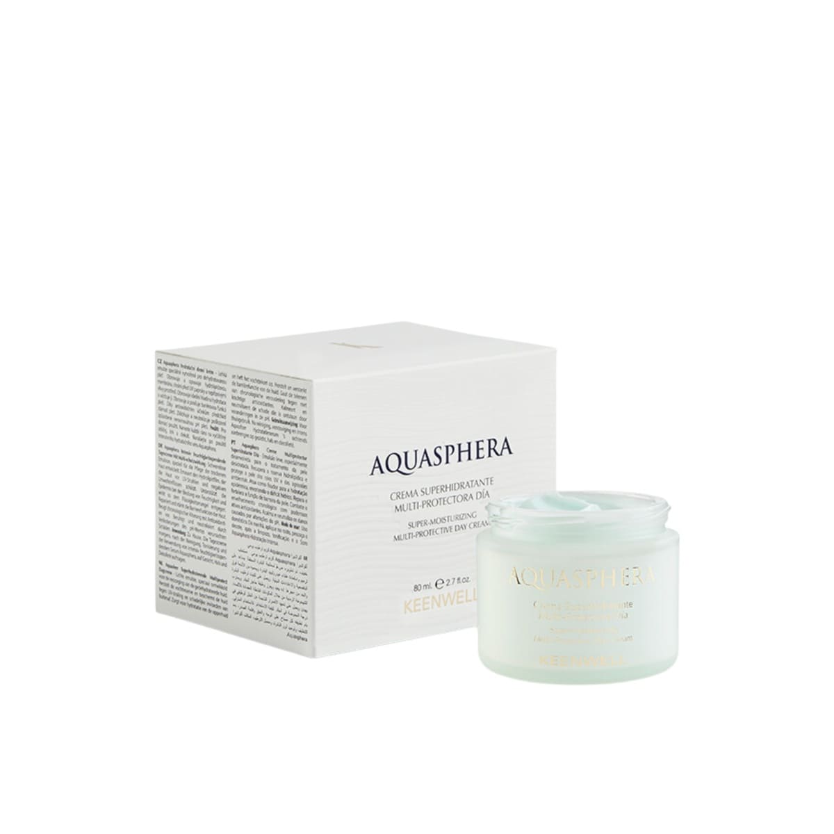 KEENWELL AQUASPHERA drėkinamsis dieninis kremas, 80 ml