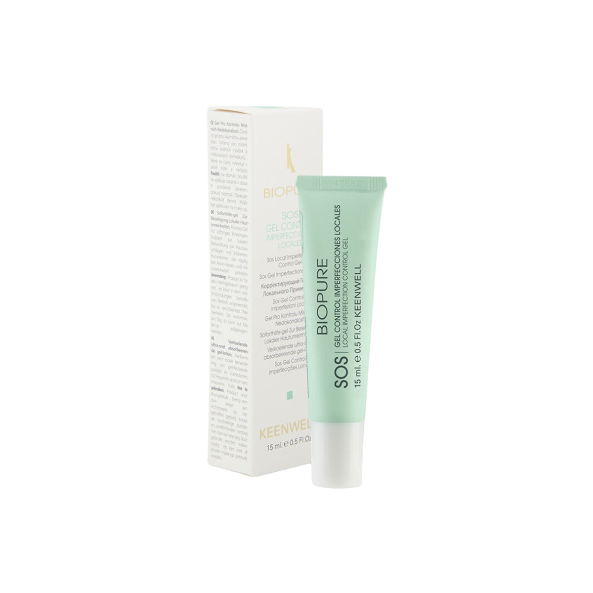 KEENWELL BIOPURE SOS gelis lokaliam naudojimui, 15 ml