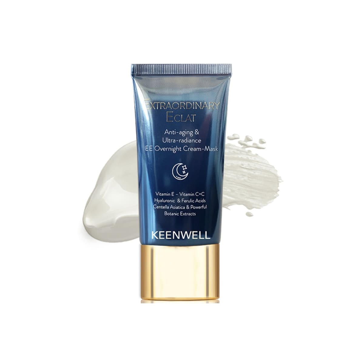 KEENWELL EXTRAORDINARY ECLAT EE naktinis kremas-kaukė, 40 ml