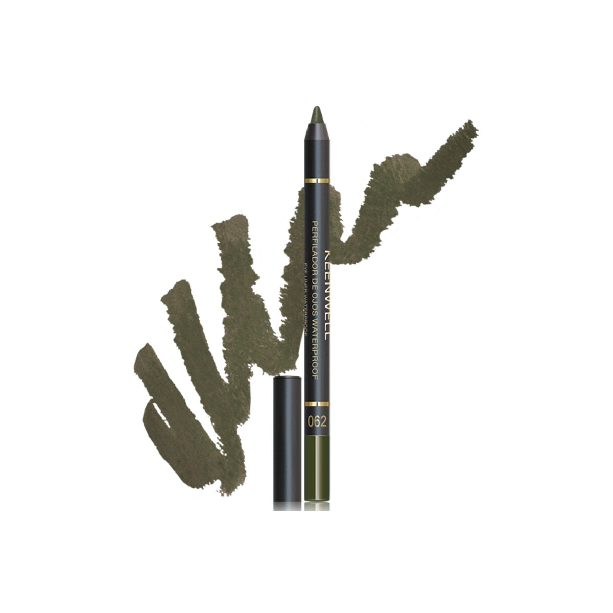 KEENWELL vandeniui atsparus akių pieštukas 1,5g