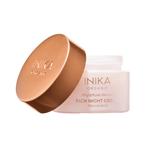 INIKA ORGANIC, phytofuse renew™ praturtintas naktinis kremas, 50 ml