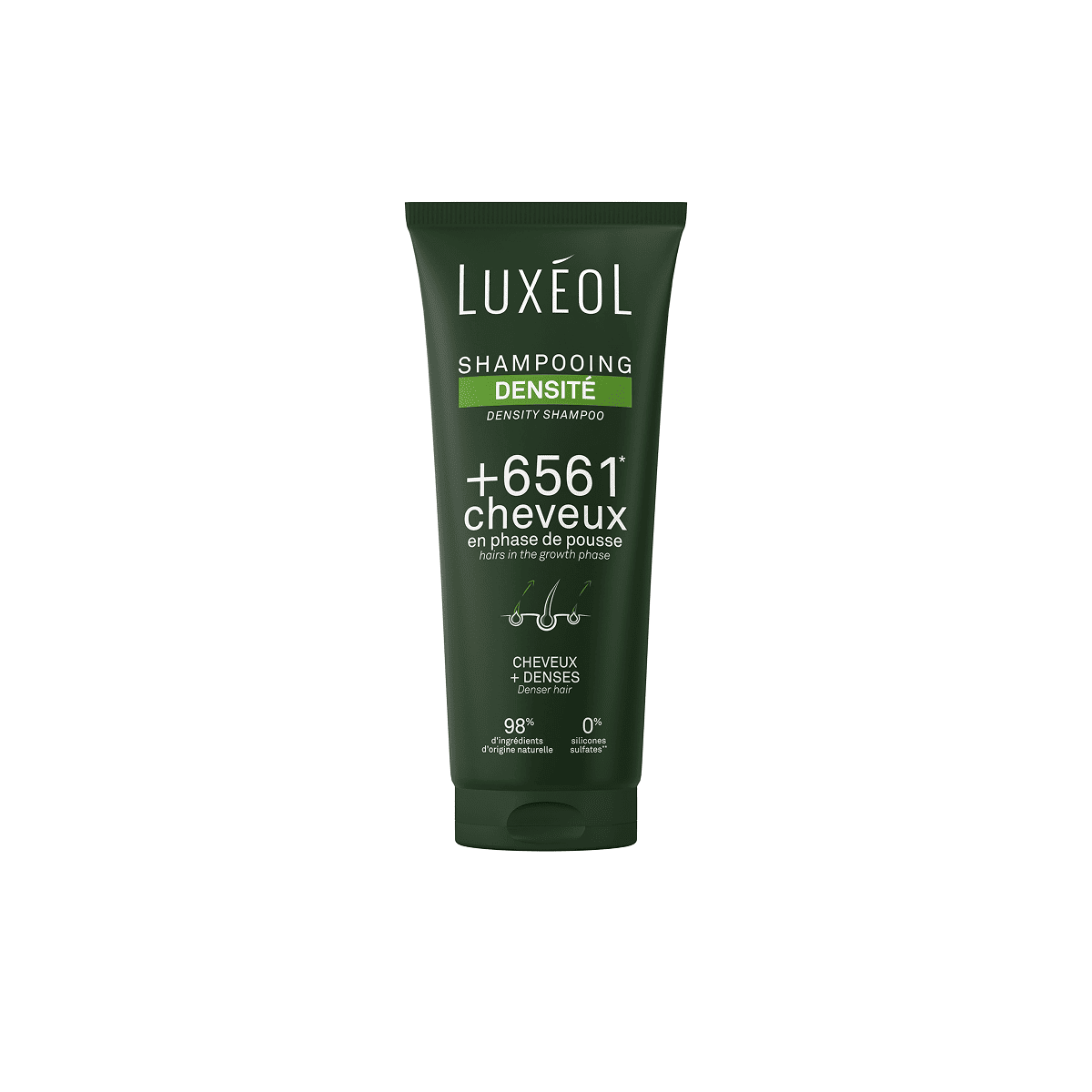 LUXEOL plaukų tūrį ir apimtį didinantis šampūnas, 200 ml