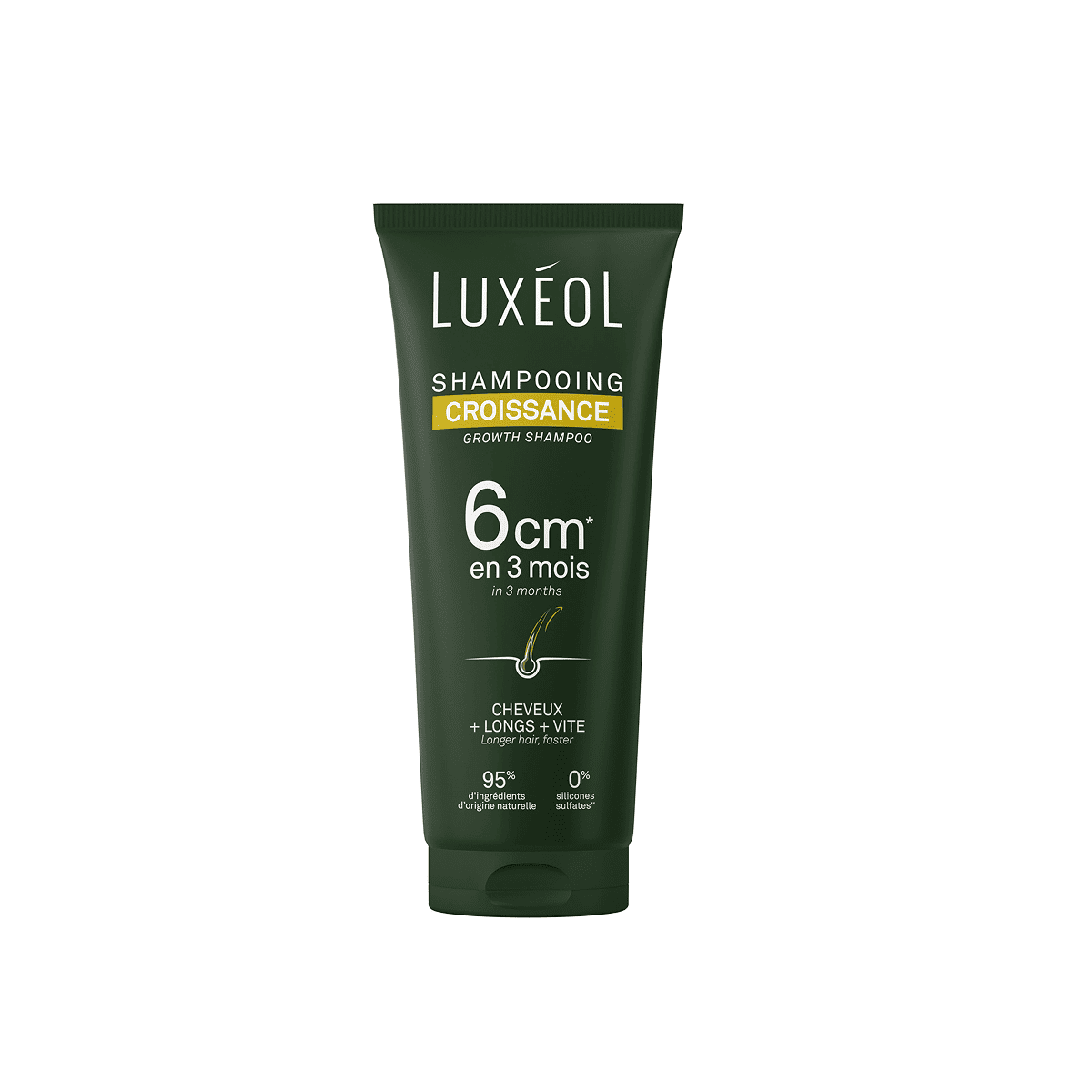 LUXEOL šampūnas plaukų augimui, 200 ml