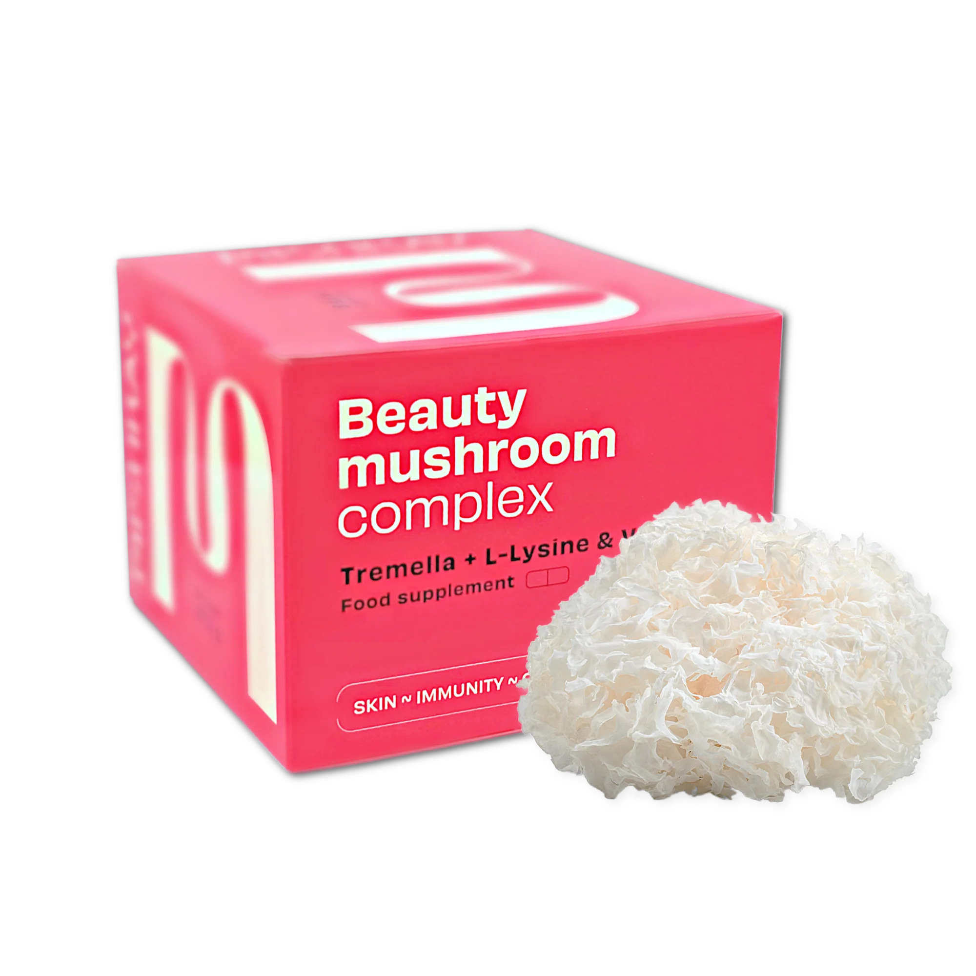 PJAUNU GRYBĄ, Grožio grybo kapsulės „Beauty mushroom complex“, 120 kaps.