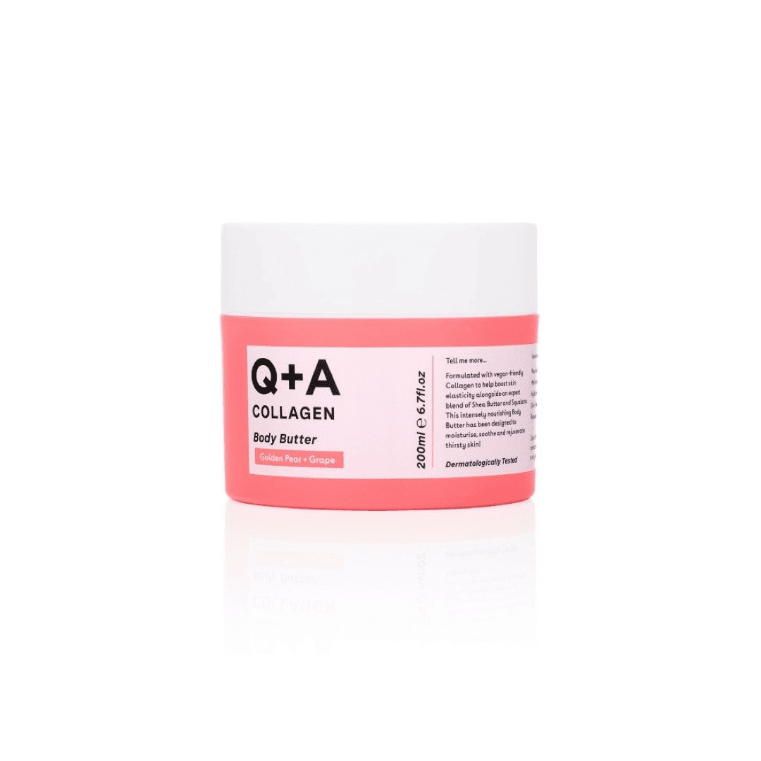 Q+A, Collagen Body Butter Kūno sviestas su kolagenu, 200ml