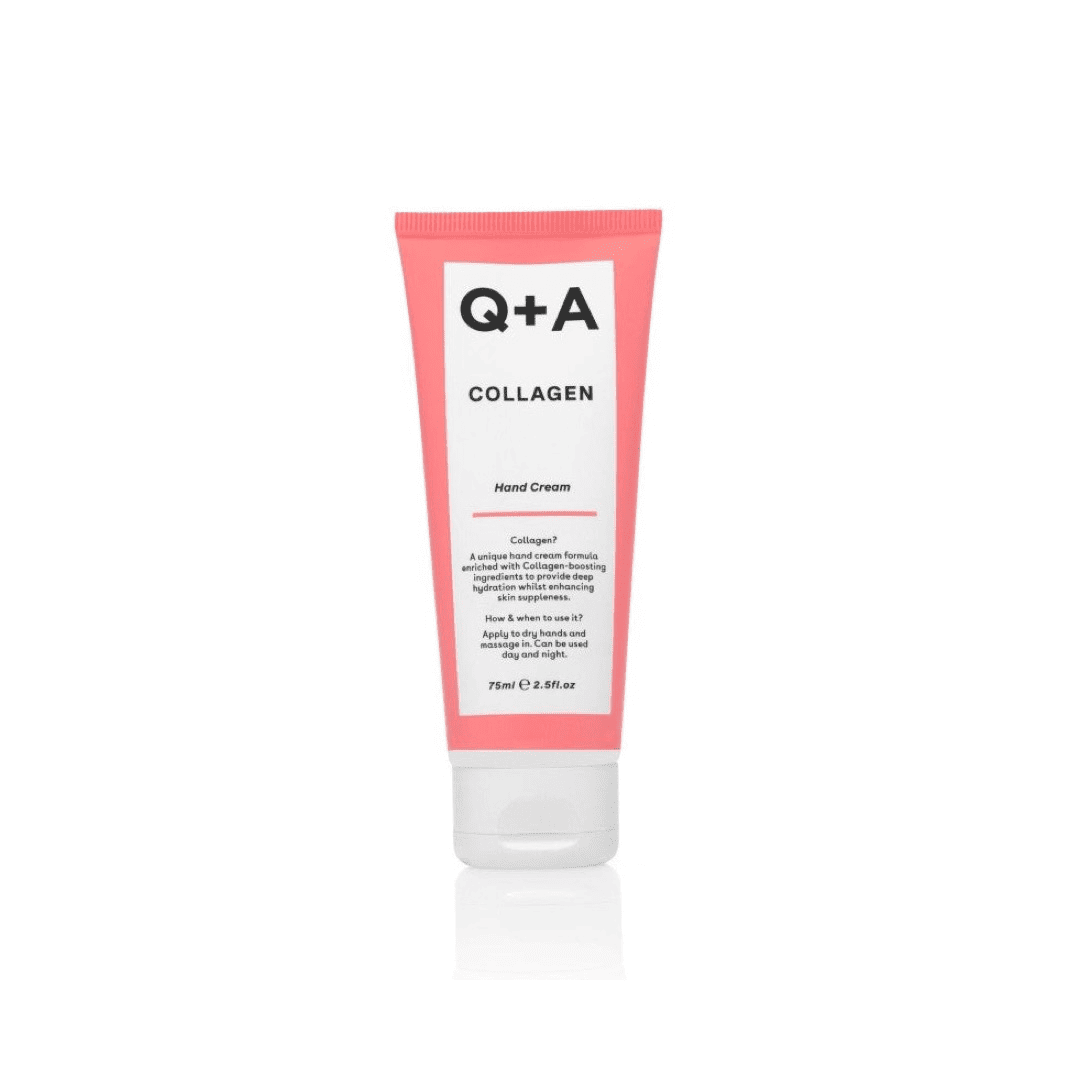Q+A, Collagen Hand Cream Rankų kremas su kolagenu, 75ml