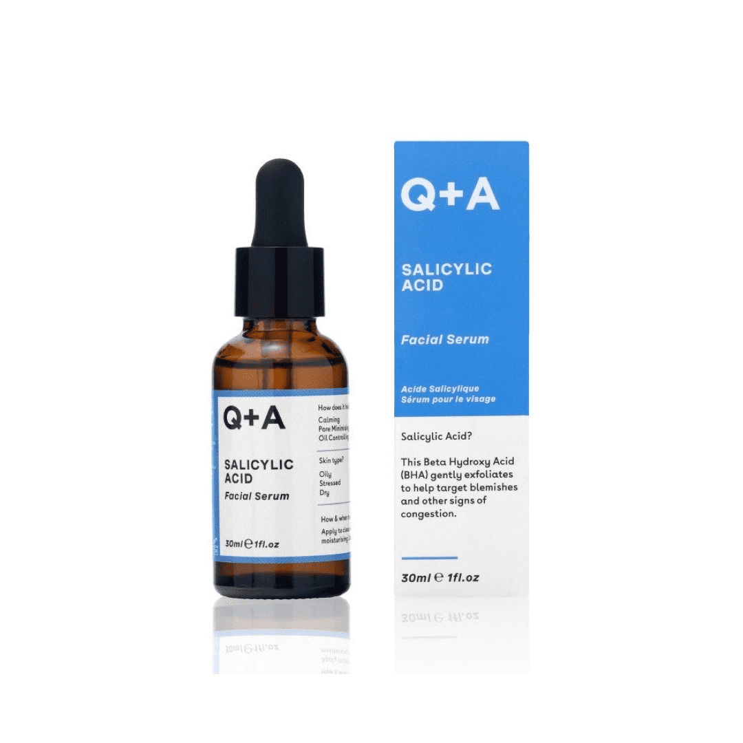 Q+A, Salicylic Acid Facial Serum Veido serumas su salicilo rūgštimi, 30ml