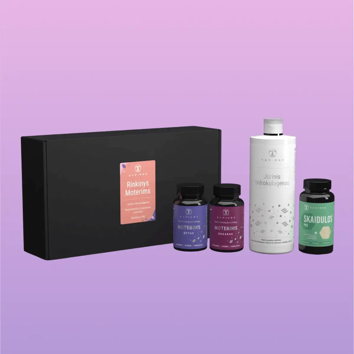 SAPIENS, Vitaminų rinkinys MOTERIMS, 1 vnt