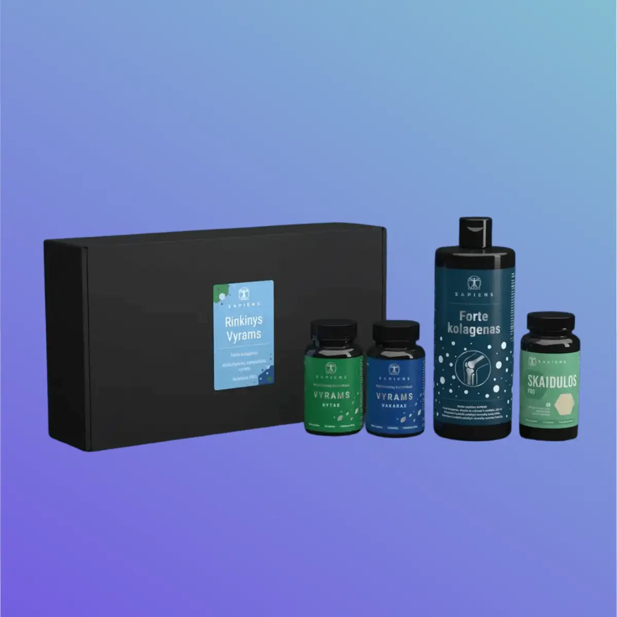 SAPIENS, Vitaminų rinkinys VYRAMS, 1 vnt