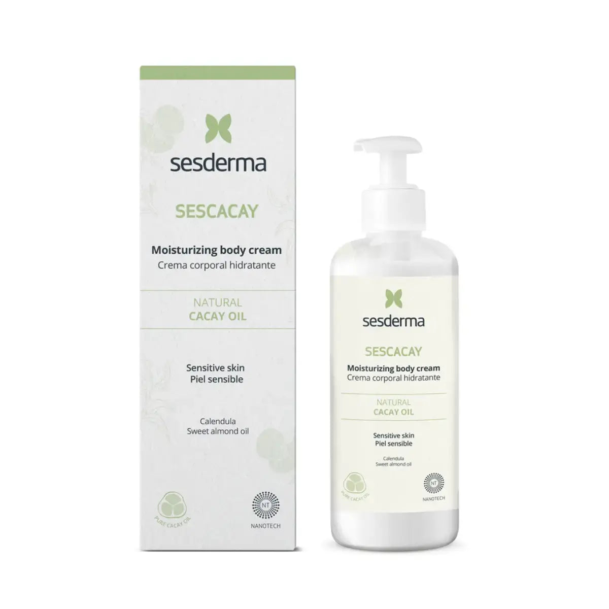 SESDERMA, SESCACAY drėkinantis kūno kremas, 250ml