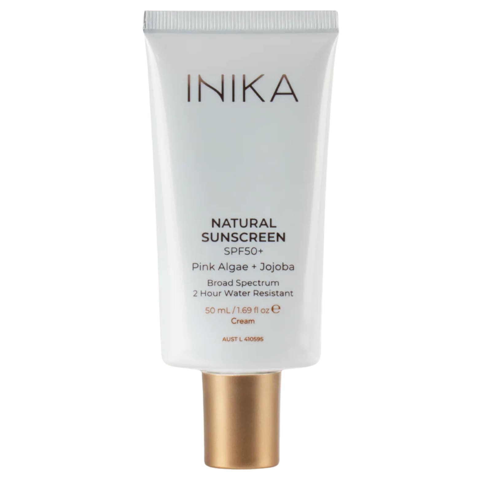 INIKA ORGANIC, natūralus apsauginis veido kremas nuo saulės spf50+, 50 ml