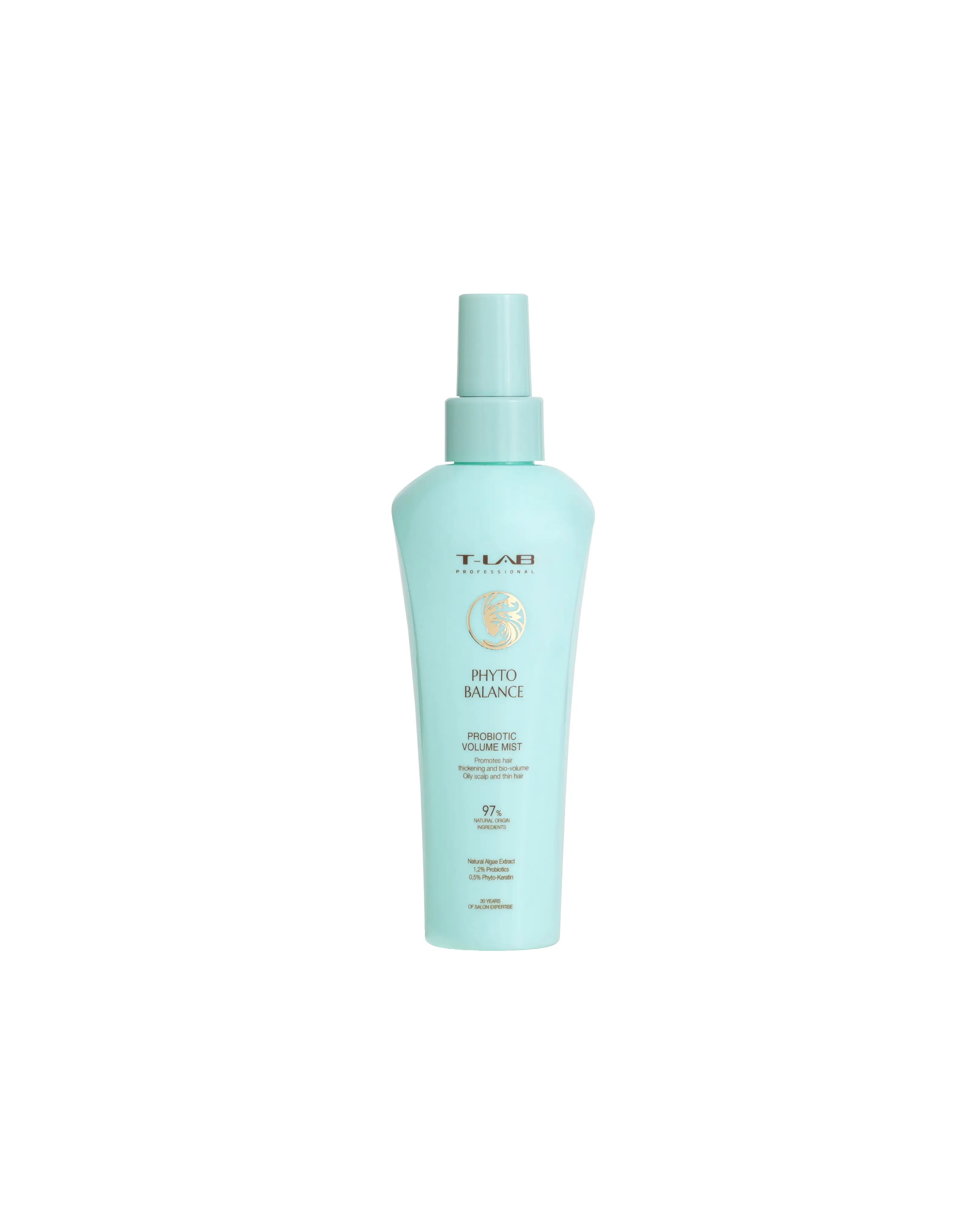 T-LAB Professional Phyto Balance Probiotic Volume Mist Apimties suteikianti dulksna plaukams 150ml