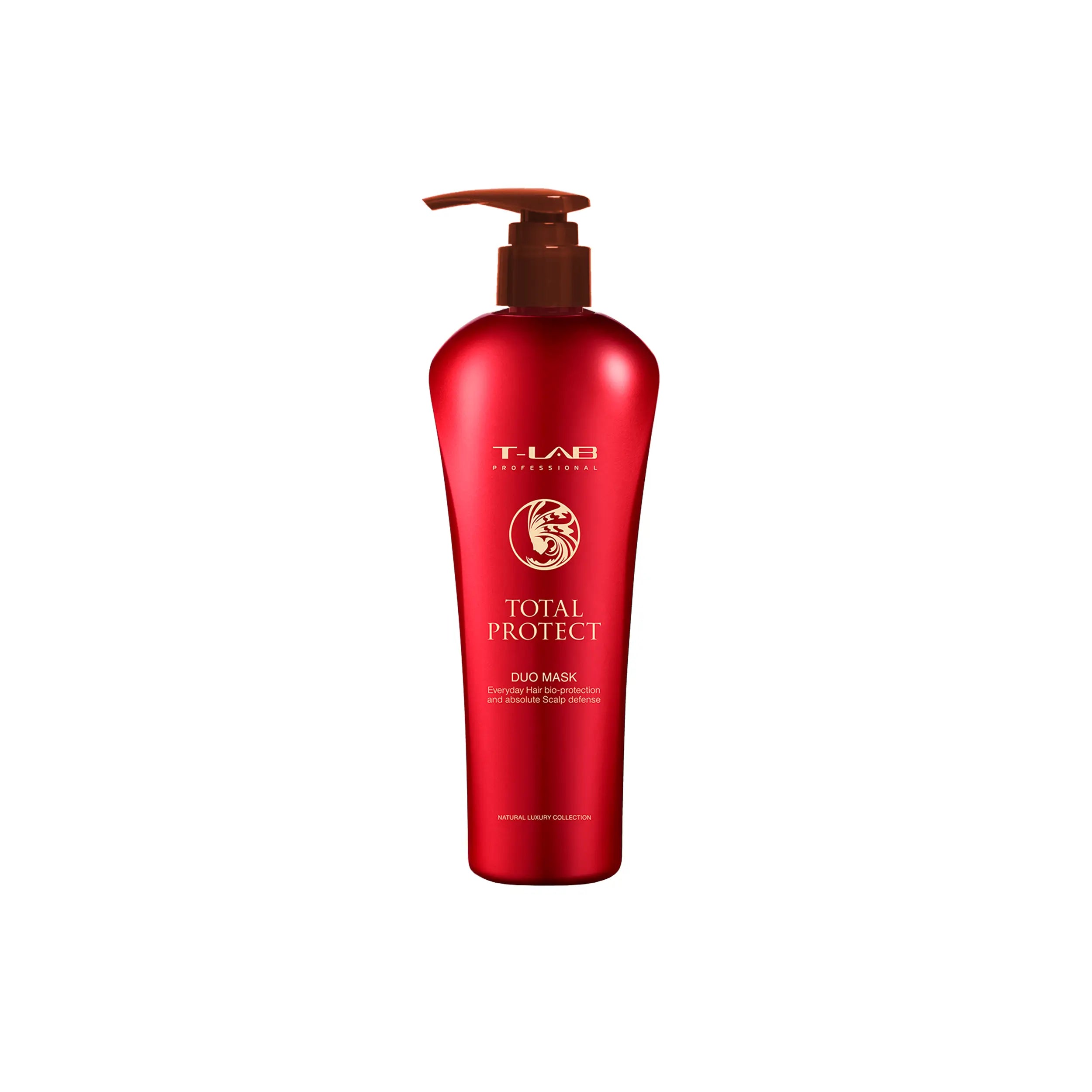 T-LAB Professional Total Protect Duo Mask Dažytų ar chemiškai apdorotų plaukų kaukė 300ml