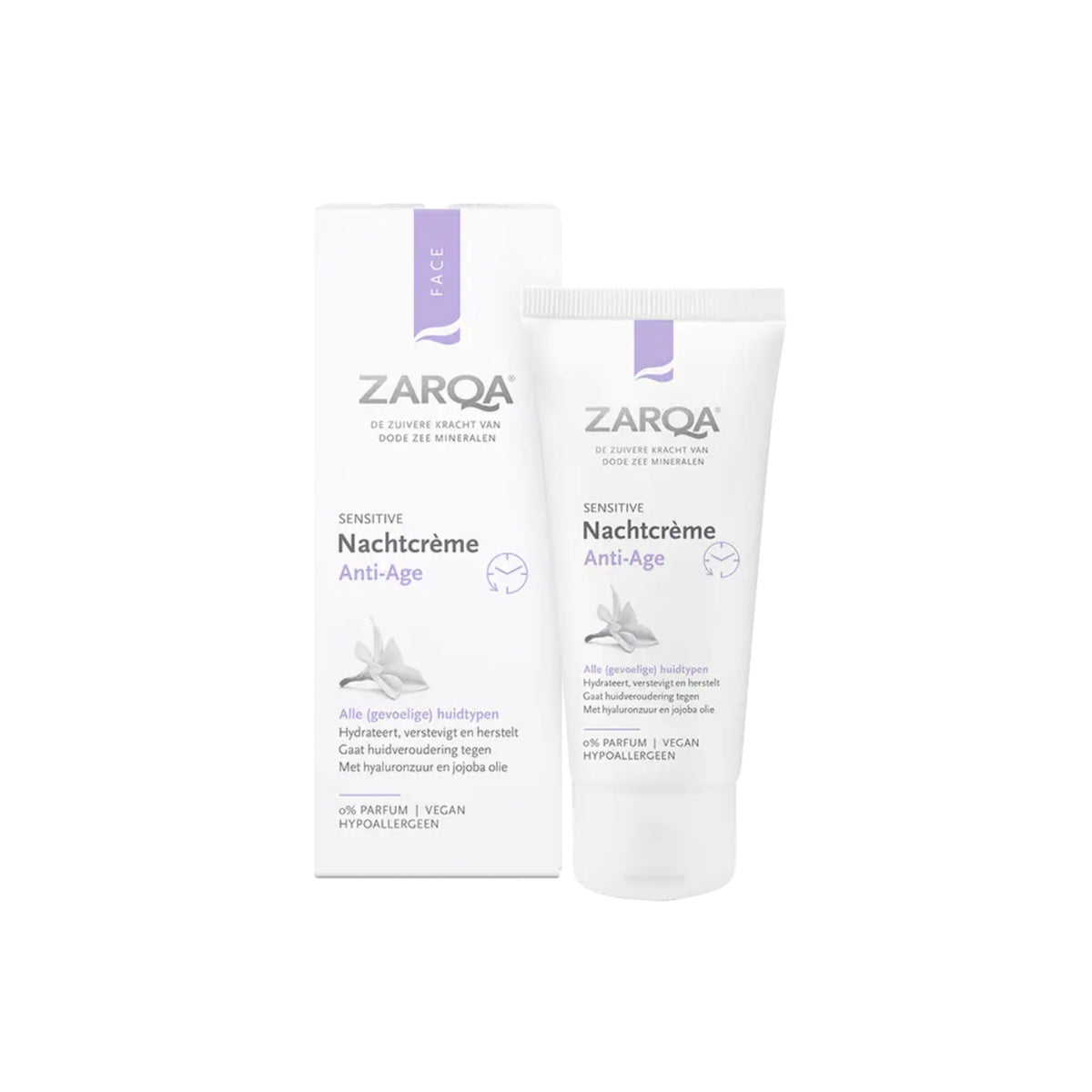 ZARQA naktinis veido kremas Zarqa, 50 ml