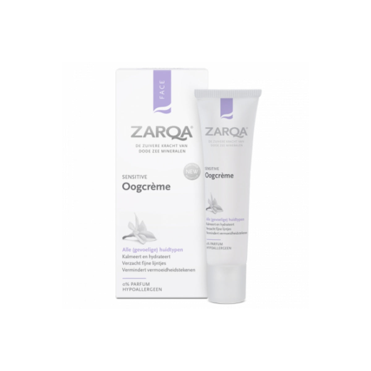 ZARQA paakių kremas jautriai odai, 15 ml