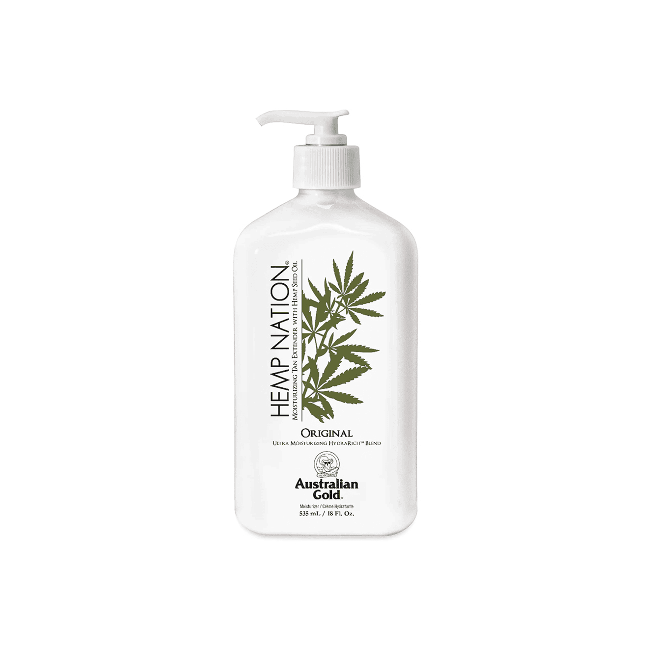 AUSTRALIAN GOLD HEMP NATION ORIGINAL BODY LOTION kasdienis kūno kremas 535ml
