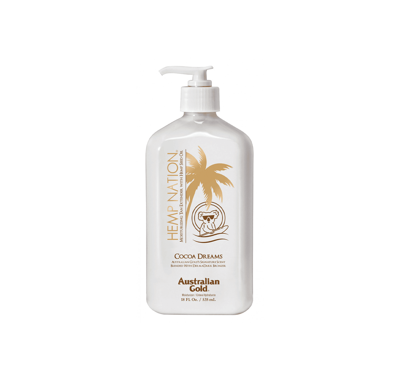 AUSTRALIAN GOLD HEMP NATION COCOA DREAMS LOTION kasdienis kūno kremas 535ml