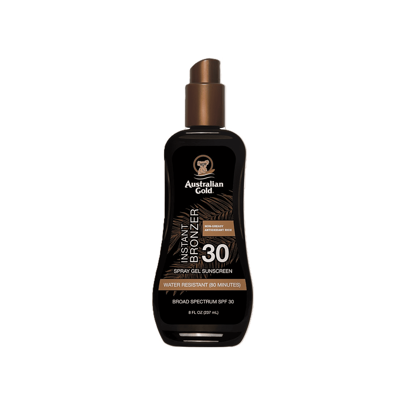 AUSTRALIAN GOLD apsaugos nuo saulės pienelis su bronzantais SPF30  237 ml