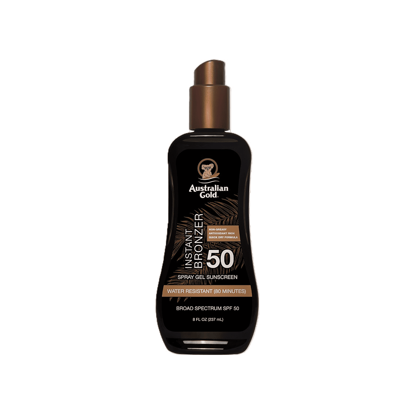 AUSTRALIAN GOLD apsaugos nuo saulės pienelis su bronzantais SPF50  237 ml