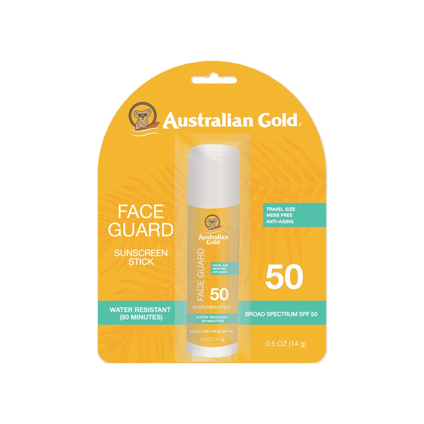 AUSTRALIAN GOLD apsaugos nuo saulės pieštukas veidui SPF50  15 ml