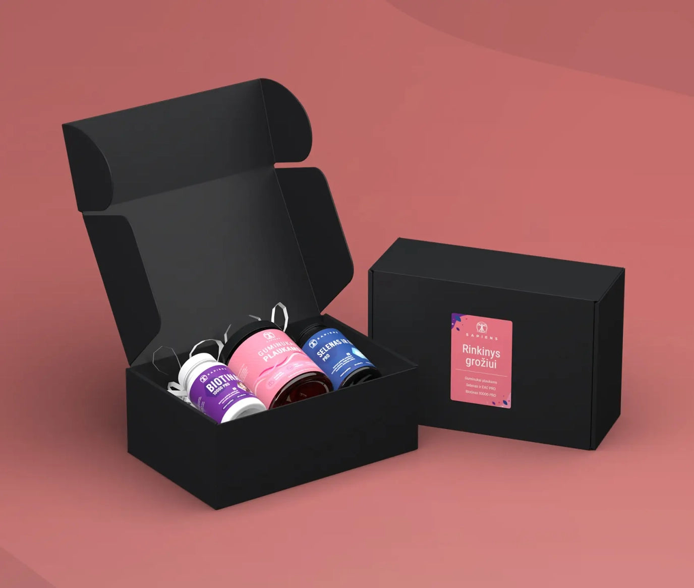 SAPIENS, Vitaminų rinkinys GROŽIUI, 1 vnt