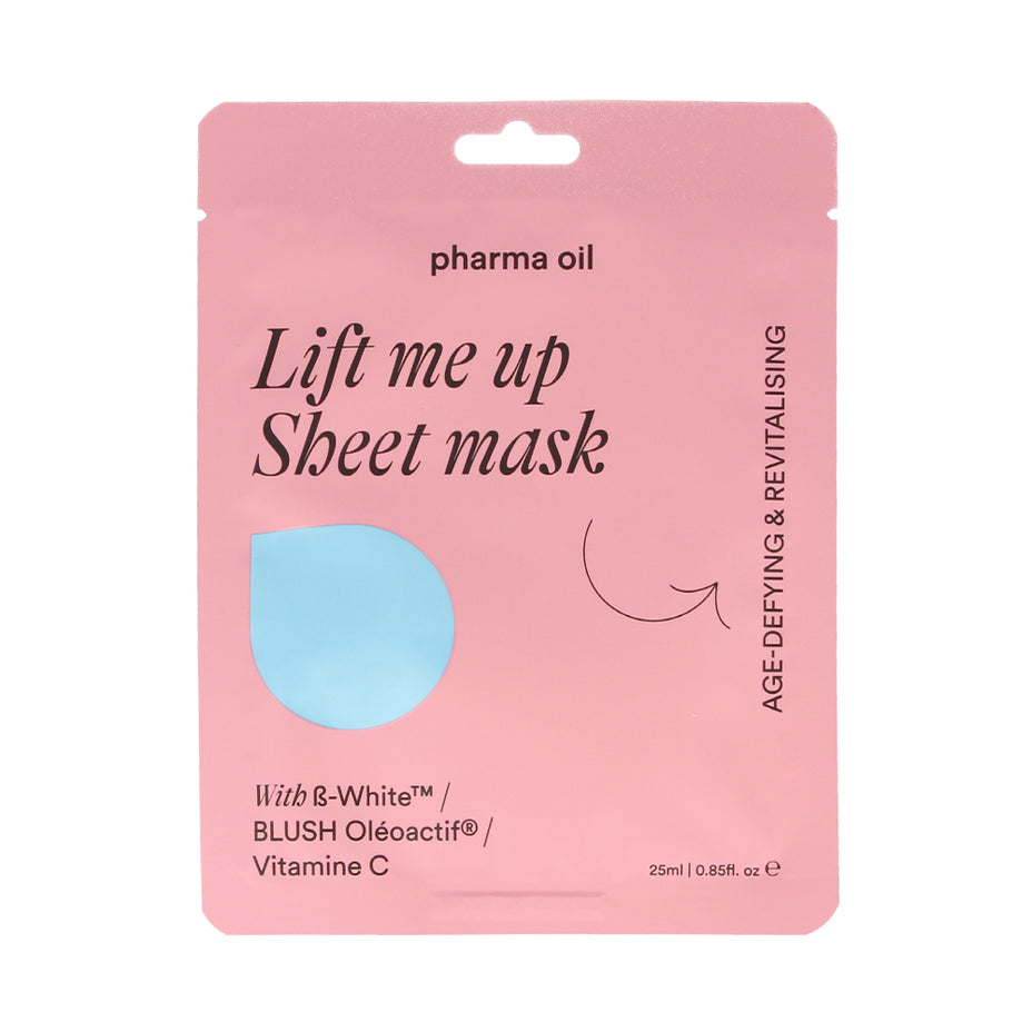 PHARMA OIL, lakštinė veido kaukė  Lift me up 25ml, 1 vnt.