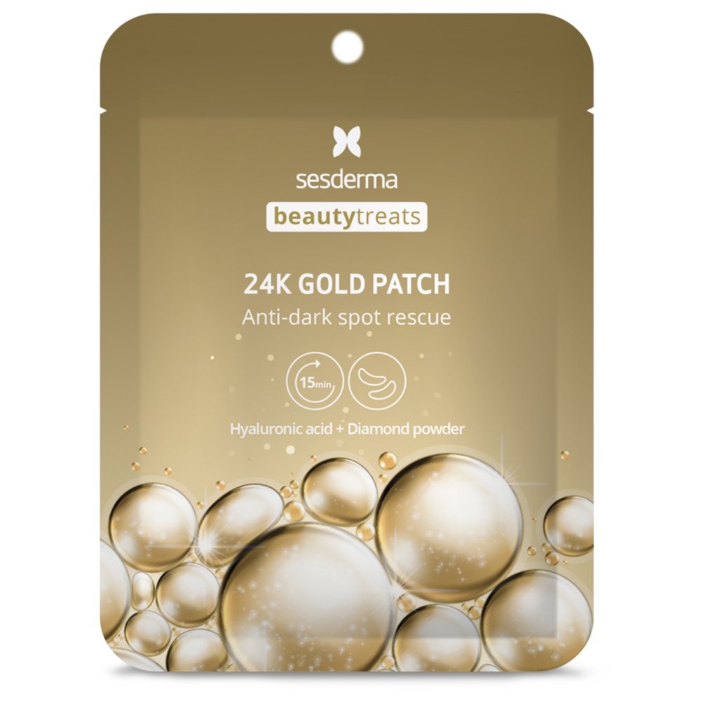 SESDERMA, beauty treats 24k aukso paakių padeliai, 1 pora