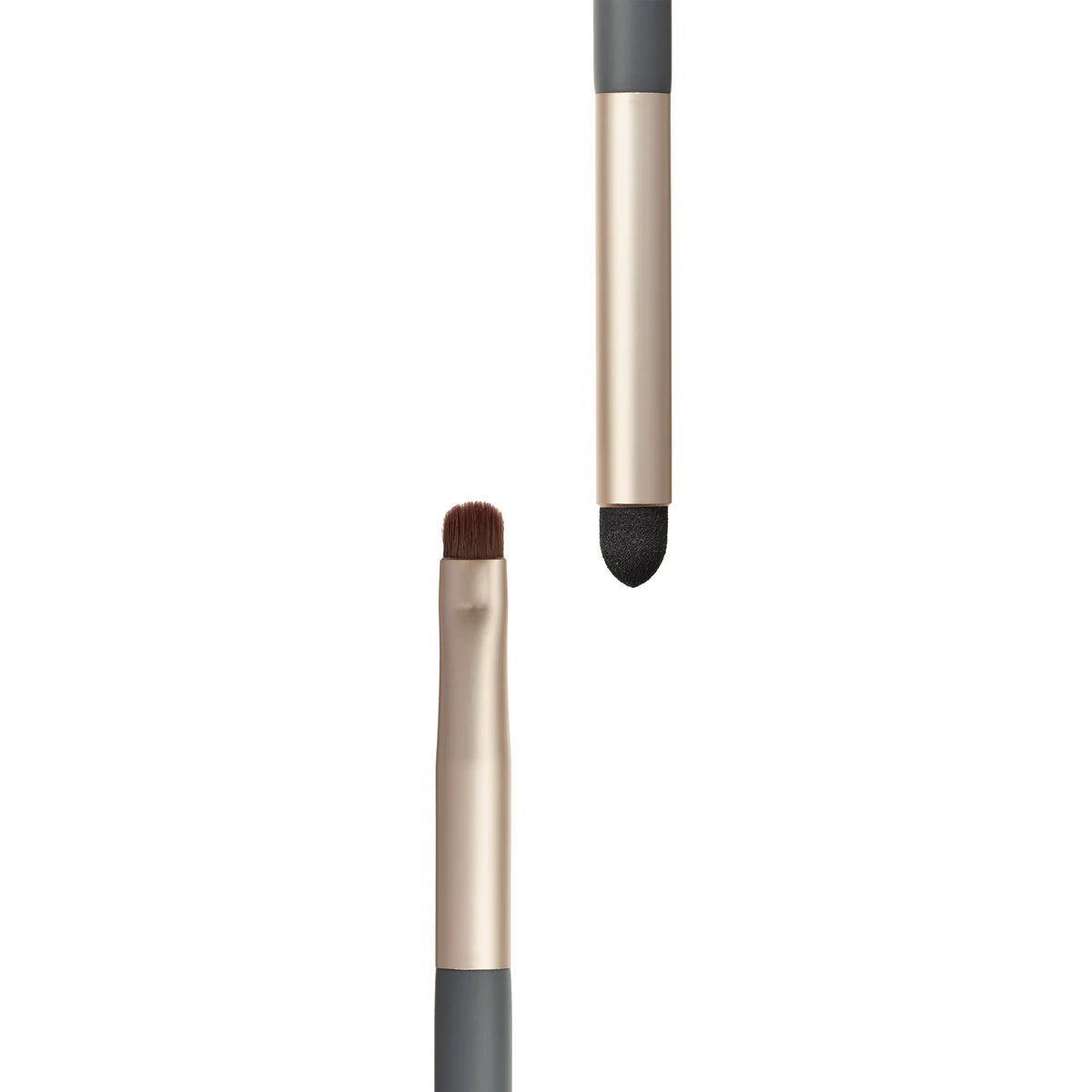 JANE IREDALE, itin mažas, dvipusis šepetėlis Smudge Eye Brush, 1 vnt