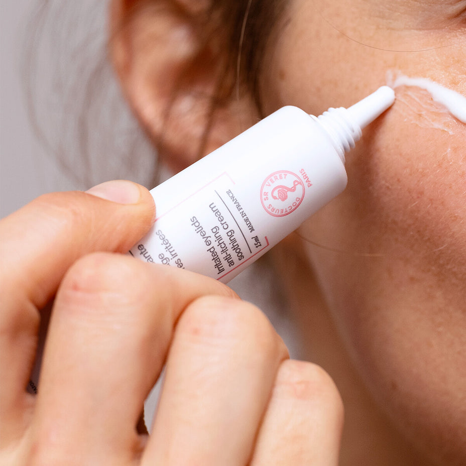 SVR paakių kremas itin jautriai, niežtinčiai, sudirgusiai odai PALPEBRAL by TOPIALYSE, 15 ml