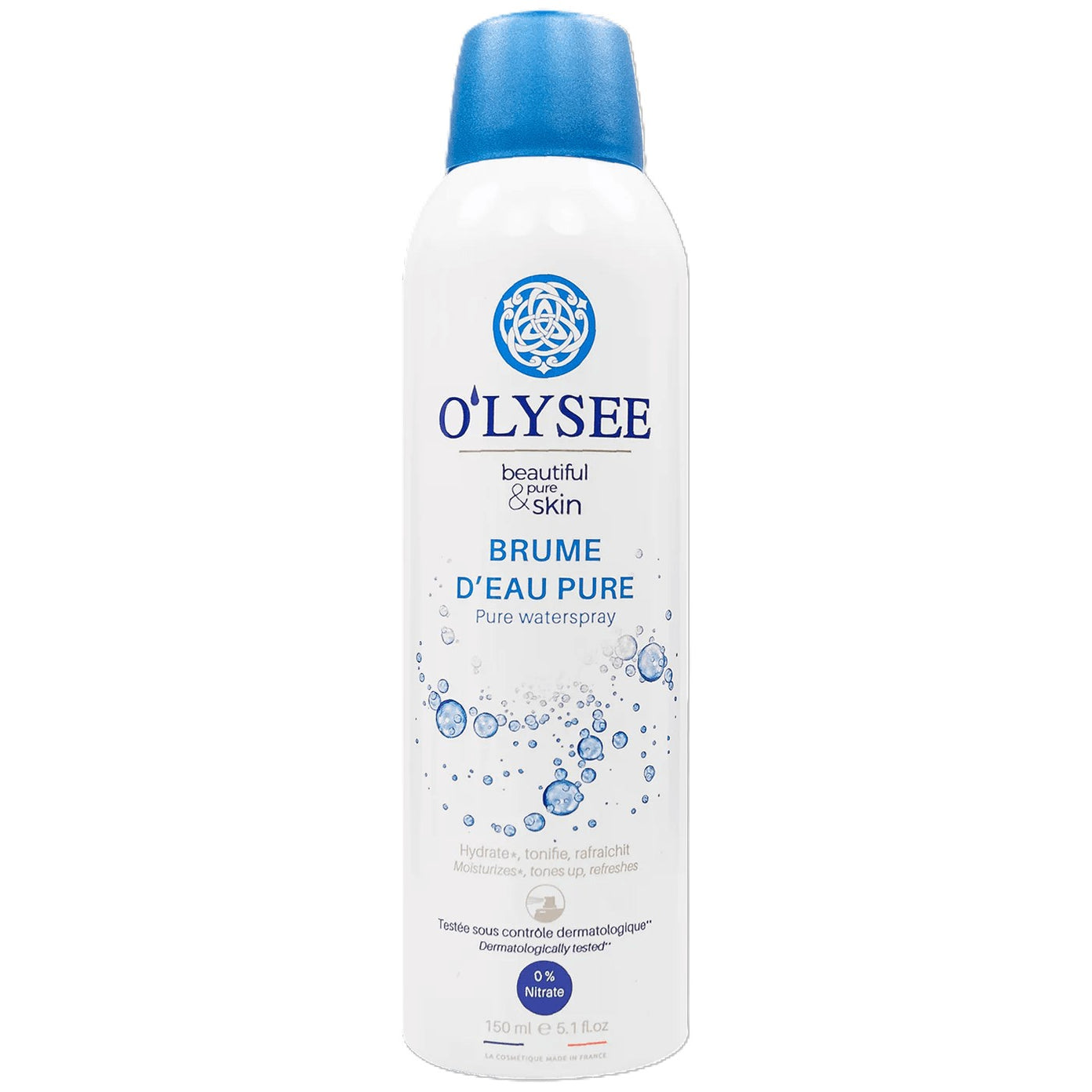 O'LYSEE, PURE,  vandens dulksna, 150ml