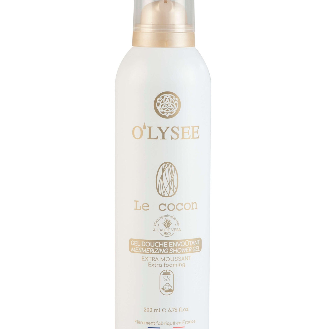 O'LYSEE,  LE COCON, gaivių vaisių arom.dušo putos, 200ml