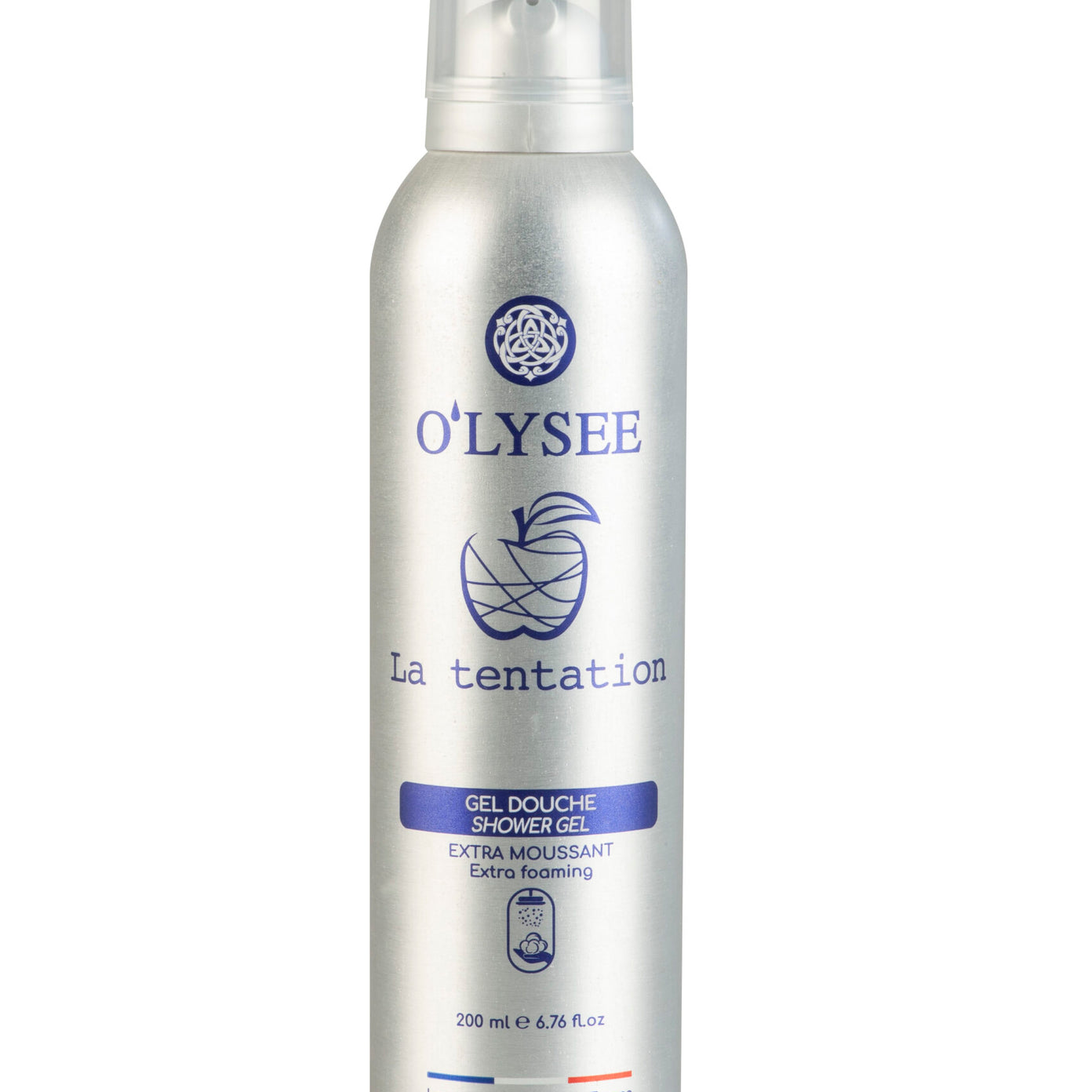 O'LYSEE,  LA TENTATION, delikataus arom. dušo putos, 200ml