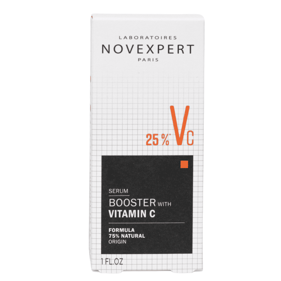 NOVEXPERT koncentruotas, stangrinamasis veido serumas su vitaminu C (25%), 30 ml