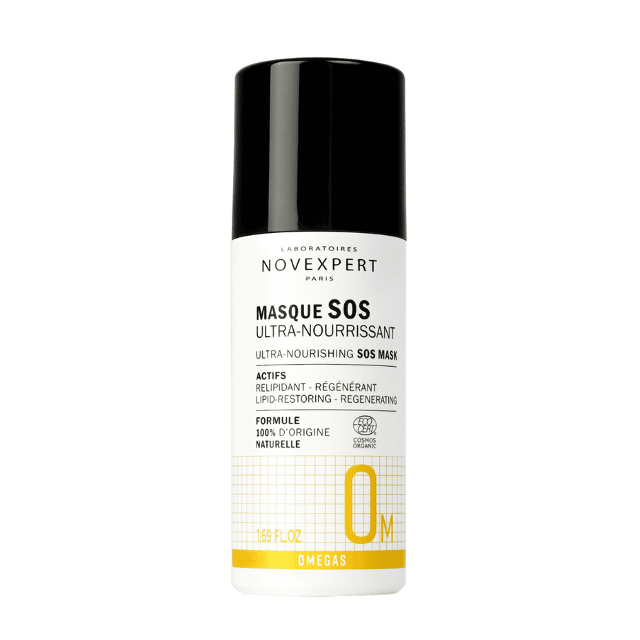 Novexpert ypač intensyviai maitinamoji kaukė veidui su Omega rūgštimis, 50ml