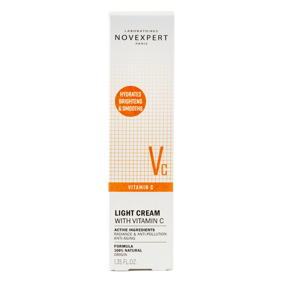NOVEXPERT lengvas veido kremas su vitaminu C, 40ml