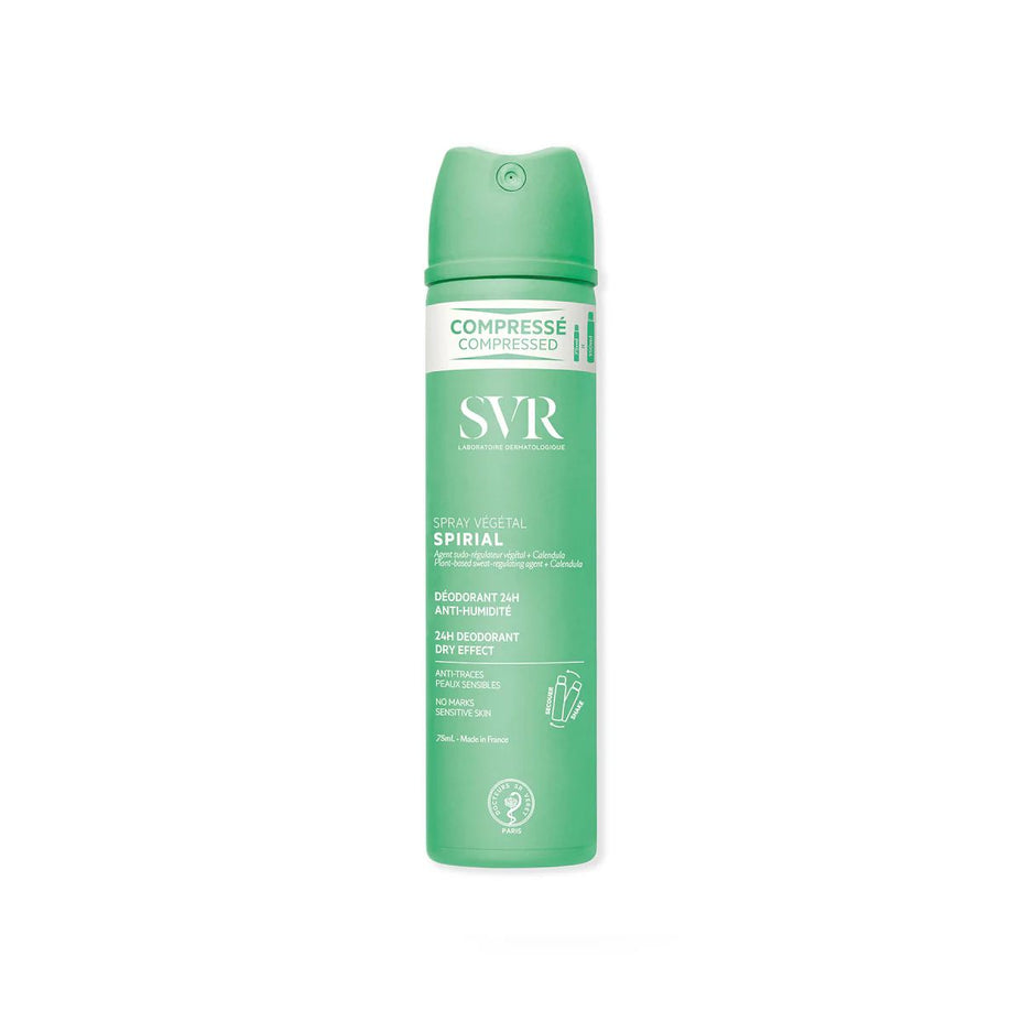 SVR dezodorantas itin jautriai odai SPIRIAL VÉGÉTAL SPRAY, 75 ml