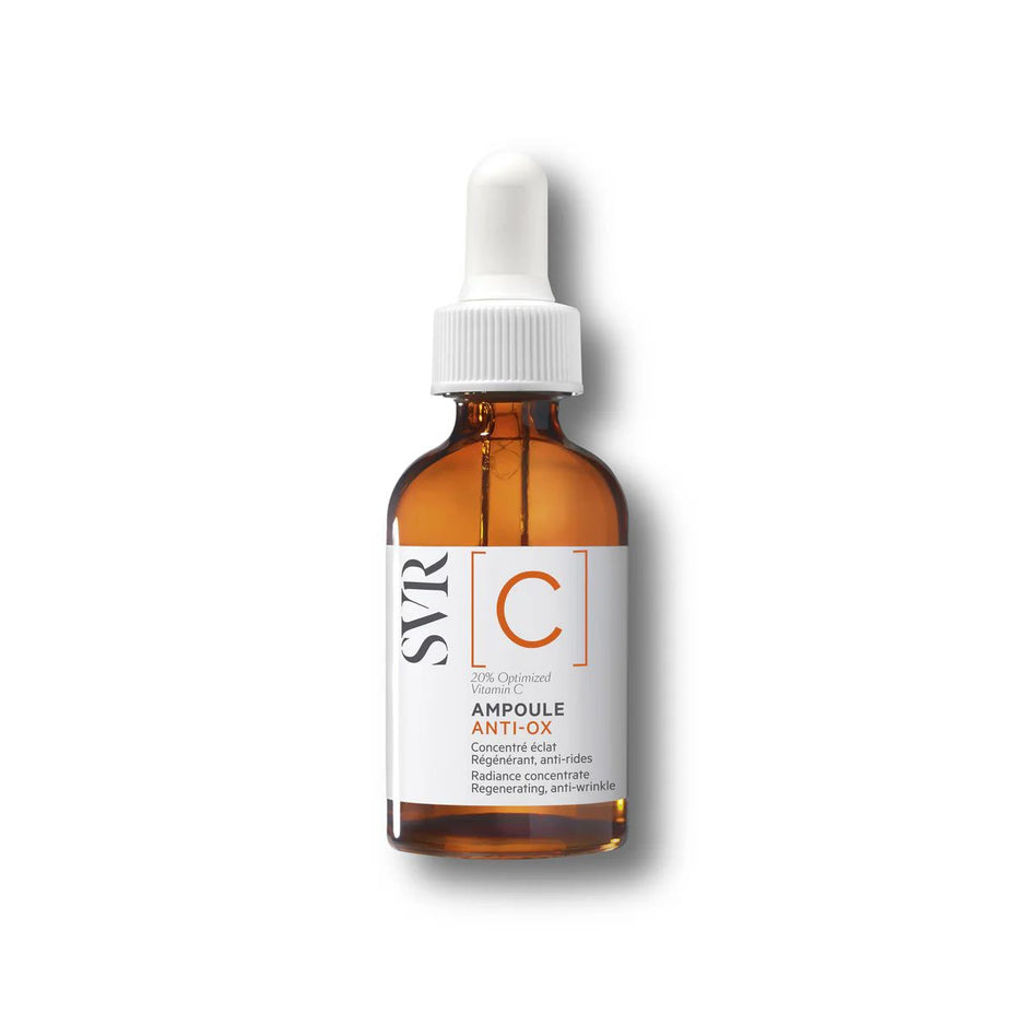 SVR veido serumas skaistumo stokojančiai, pavargusiai odai AMPOULE [C] ANTI-OX, 30 ml