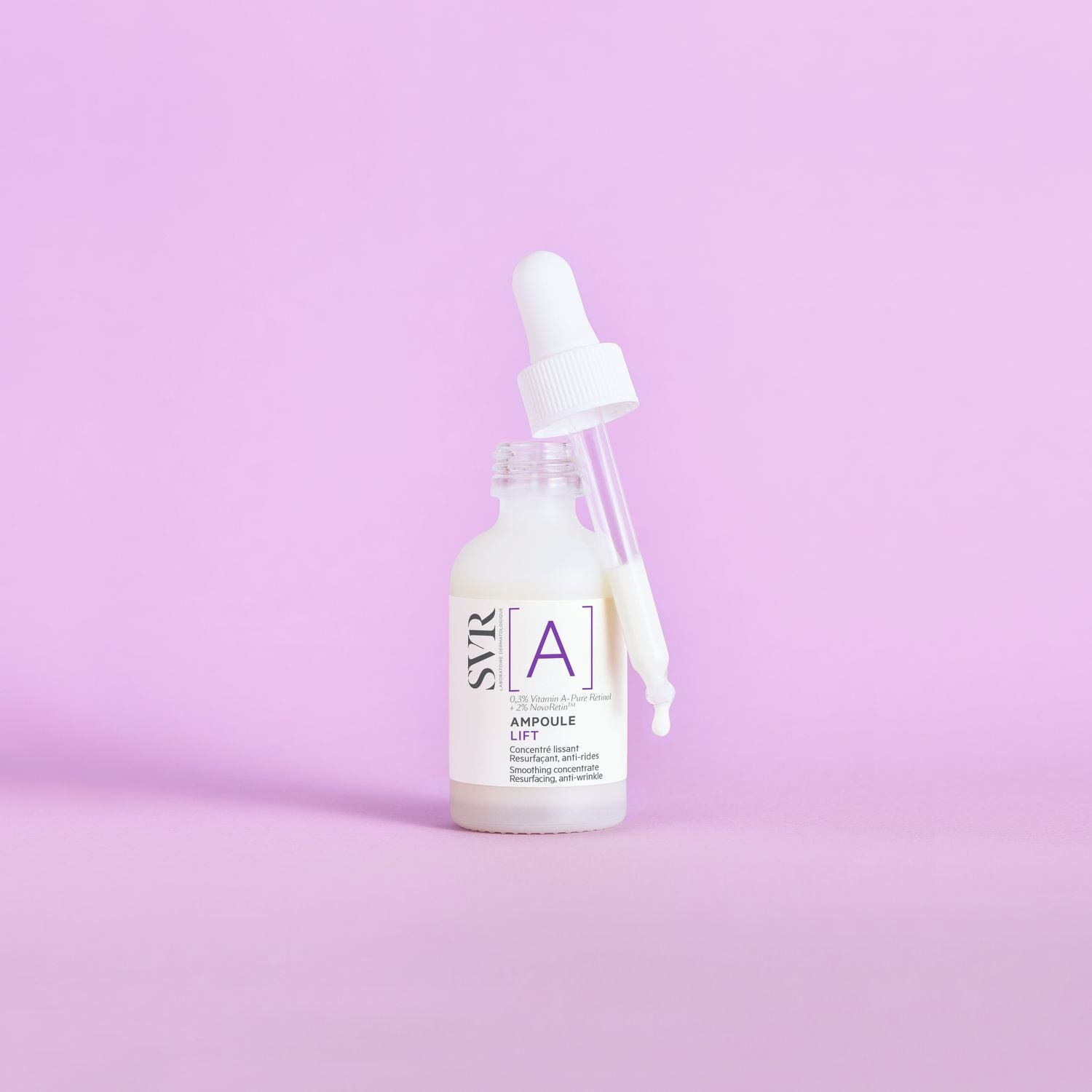 SVR veido serumas stangrumo stokojančiai, probleminei odai AMPOULE [A] LIFT, 30 ml