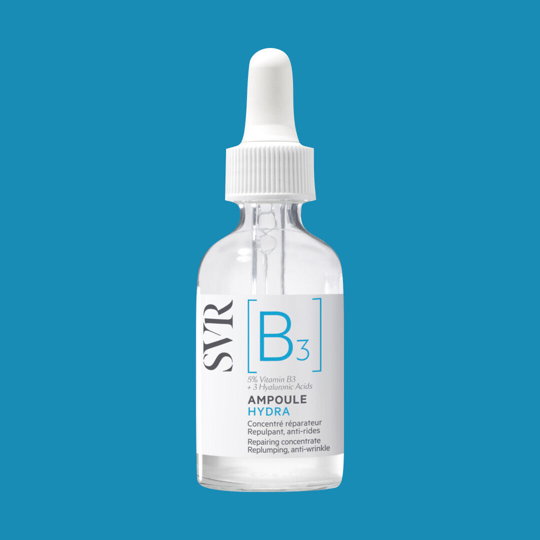 SVR drėkinamasis koncentratas [B3] AMPOULE HYDRA, bekvapis, 30 ml