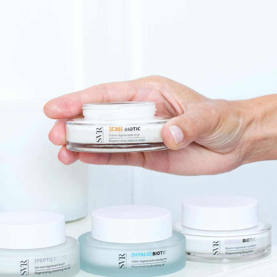 SVR veido kremas su vitaminu C ir probiotikais [C20] BIOTIC, 50 ml