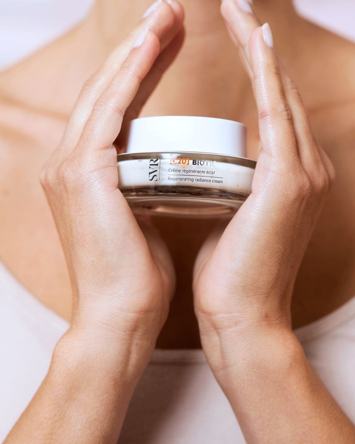 SVR veido kremas su vitaminu C ir probiotikais [C20] BIOTIC, 50 ml